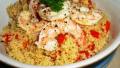 Lemon Oregano Shrimp over Peppered Couscous created by Karen Elizabeth