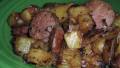 Fried Potatoes and Smoked Sausage created by teresas