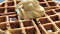 Belgium Raspberry Waffles With Lemon Raspberry Syrup created by Baby Kato