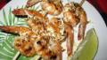 Coconut Lime Shrimp Skewers created by threeovens