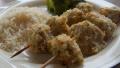 Pork Brochettes With Shredded Coconut created by Krista Roes