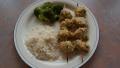Pork Brochettes With Shredded Coconut created by Krista Roes