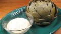 Steamed Artichokes With Curry Dipping Sauce created by dianegrapegrower