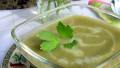 Chilled Summer Lettuce, Lovage and Garden Pea Soup created by French Tart