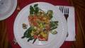 Grilled Salmon With Corn, Tomato, and Avocado Relish created by Meekocu2