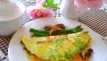 Asparagus, Mushroom and Cheese Omelet With Herbs created by BecR2400