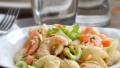 Pasta Shell and Shrimp or Ham Salad created by Andi Longmeadow Farm