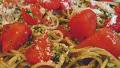 Walnut-Basil Pesto Pasta(Flat Belly Diet Recipe) created by WiGal