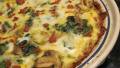 Mushroom and Spinach Quiche With Potato Crust created by januarybride 