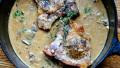 Mushroom Sauce Covered Pork Chops created by Andi Longmeadow Farm