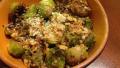 Nutty Warm Brussels Sprouts Salad created by AZPARZYCH