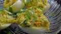 Curry Stuffed Eggs created by PaulaG