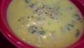 Sandy's Broccoli Cheese Noodle Soup created by Parsley