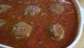 Baked Meatballs in Tomato Sauce created by 2Bleu