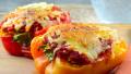Vegetarian Stuffed Bell Peppers created by May I Have That Rec
