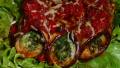 Gorgonzola Stuffed Eggplant Rolls With Mushroom Tomato Sauce created by mickeydownunder