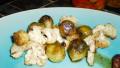 Roasted Brussels Sprouts and Cauliflower created by breezermom