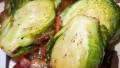 Roasted Brussels Sprouts With Bacon and Shallots created by Brenda Lanzilli
