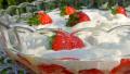 A Mere Trifle! Strawberries and Clotted Cream Trifle created by French Tart