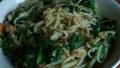 Linguine With Spinach, Almonds, and Bread Crumbs created by Winktronic
