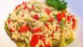 Orzo With Roasted Red Peppers & Asparagus created by Rita1652