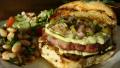 Grilled Turkey Burgers Wtih Monterey Jack, Poblano Pickle Relish created by SloppyJoe