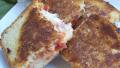 Grilled Pepperoni & Mozzarella Cheese Pizza Sandwich created by Chef shapeweaver 