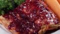 Mustard-Roasted Salmon With Lingonberry Sauce created by Lavender Lynn
