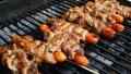 Spice-Rubbed Pork Skewers With Tomatoes created by queenbeatrice