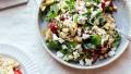 Greek Orzo Salad With Chickpeas & Artichoke Hearts created by Izy Hossack
