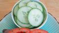 Pressed Cucumber Salad (Pressgurka) created by Debbwl