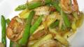 Sauteed Shrimp With Long Beans created by threeovens