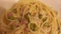Peas & Ham With Creamy Orzo created by honeytal