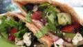 Greek Salad Pita Sandwich created by gailanng