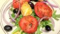 Tomato Salad With Fried Feta created by ForeverMama