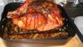 Apricot-glazed Turkey with Onion and Shallot Gravy created by Ron Merlin