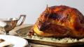 Apricot-glazed Turkey with Onion and Shallot Gravy created by Diana Yen