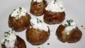 Mini Baked Potatoes With Blue Cheese created by queenbeatrice