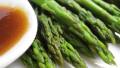 Asparagus With Maple-Mustard Sauce created by gailanng