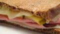 Pastrami and Pickle Pan-Fried Sandwich created by Debbwl