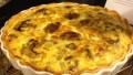 Moosewood Swiss Cheese and Mushroom Quiche created by JackieOhNo
