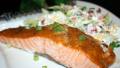 Simple Sweet-Hot Mustard Salmon created by Tinkerbell