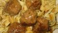 Favorite Meatballs and Gravy created by Food.com 