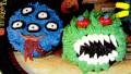 Mummys, and Monsters and Spiders, Oh My! Cupcakes created by momaphet