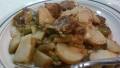 Italian Sausage With Potatoes, Onions, and Peppers created by Koffeefreak