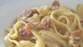 Fettuccine With Brie and Bacon Sauce created by  Pamela 