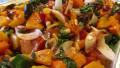 Roasted Butternut Squash, With Swiss Chard or Spinach created by Rita1652