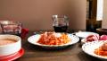 Sweet Potato "pasta" With Tangy Marinara: a Raw Food R created by Jonathan Melendez 
