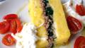 Layered Polenta Loaf With Italian Sausage & Cheese created by DeLallo Foods
