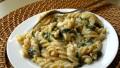 Baked Pasta With Spinach, Lemon and Cheese created by WiGal